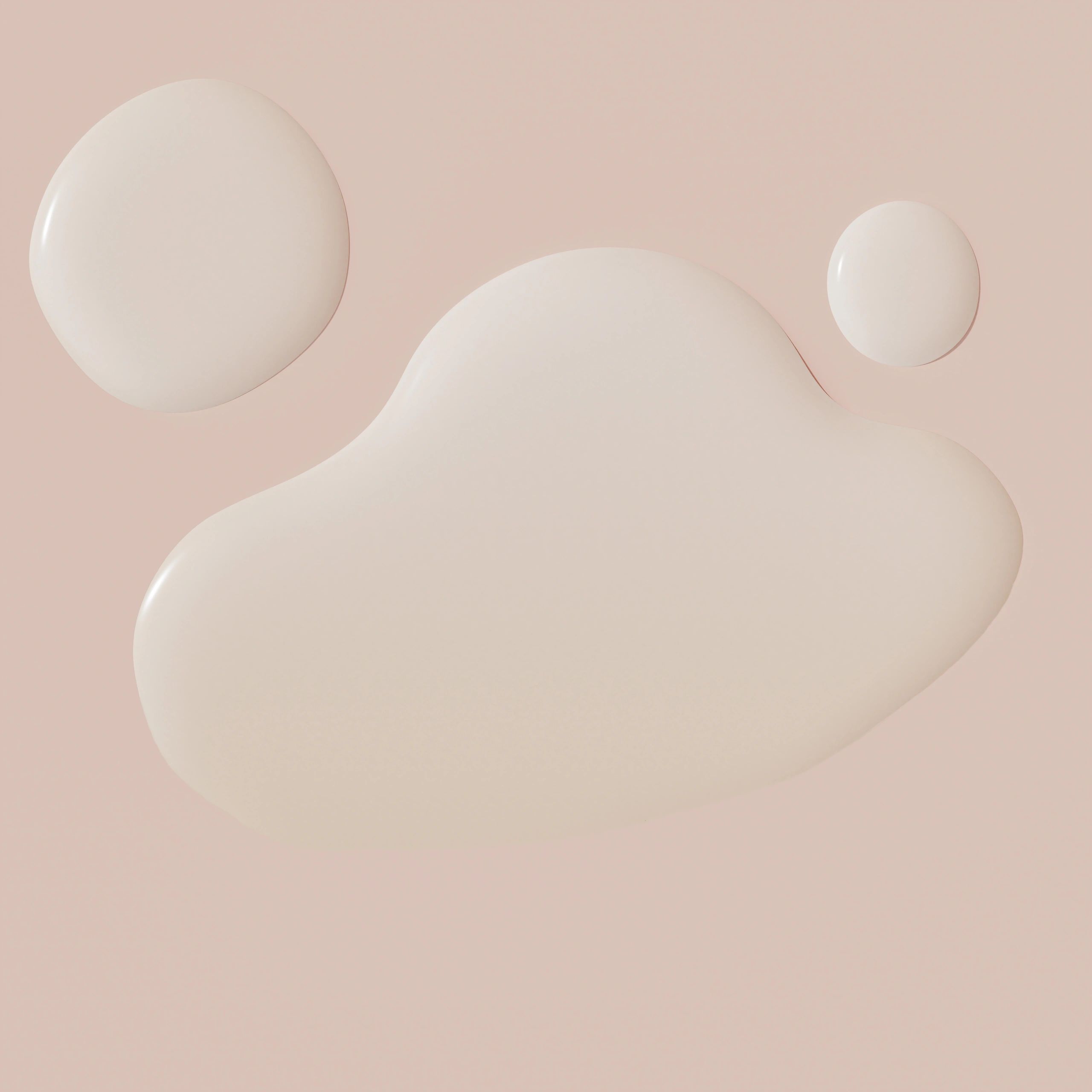 Textura cremosa tipo sérum en tono neutro